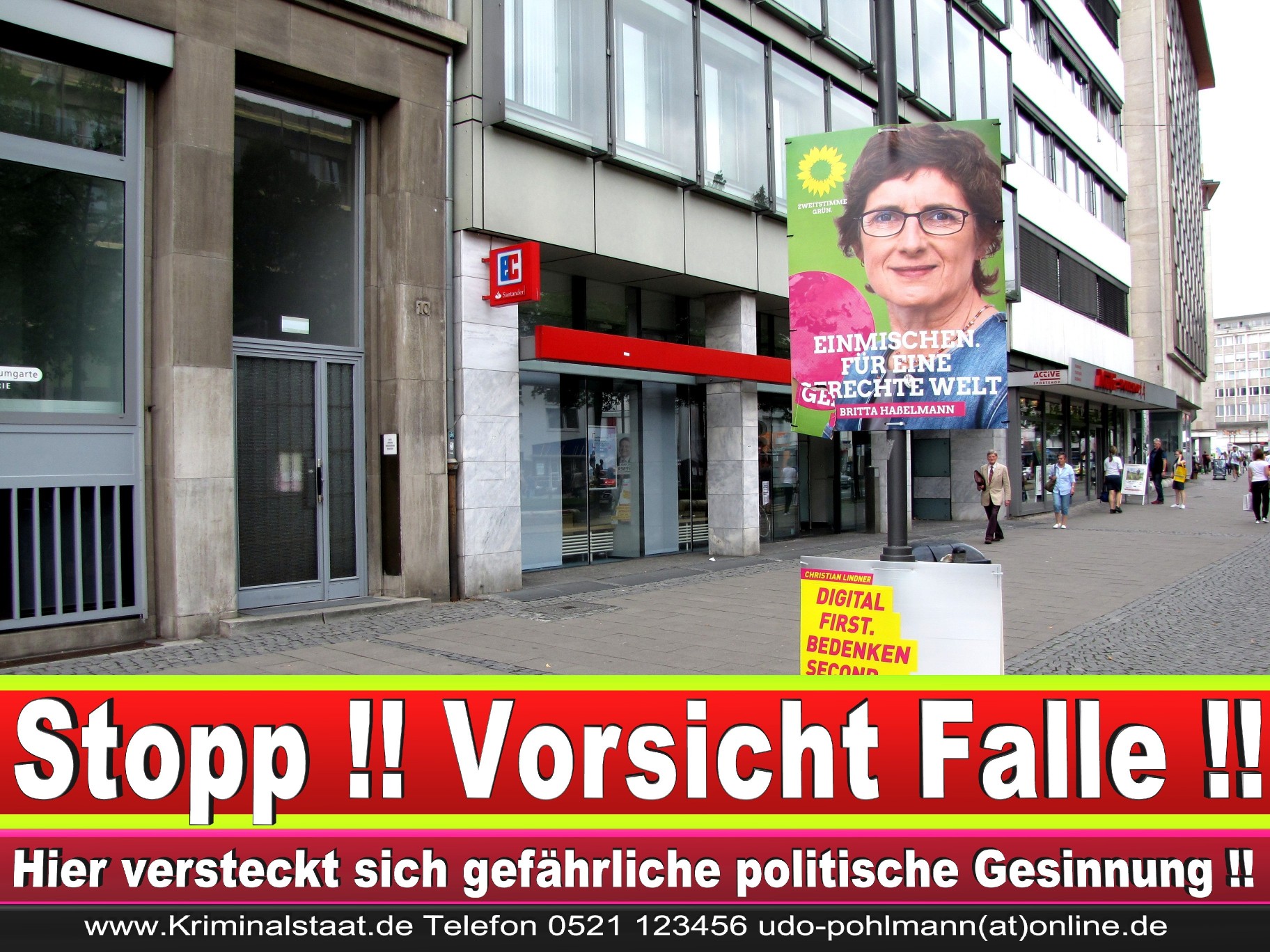 Wahlwerbung Wahlplakate Landtagswahl 2019 Europawahl CDU SPD FDP 2021 (29)