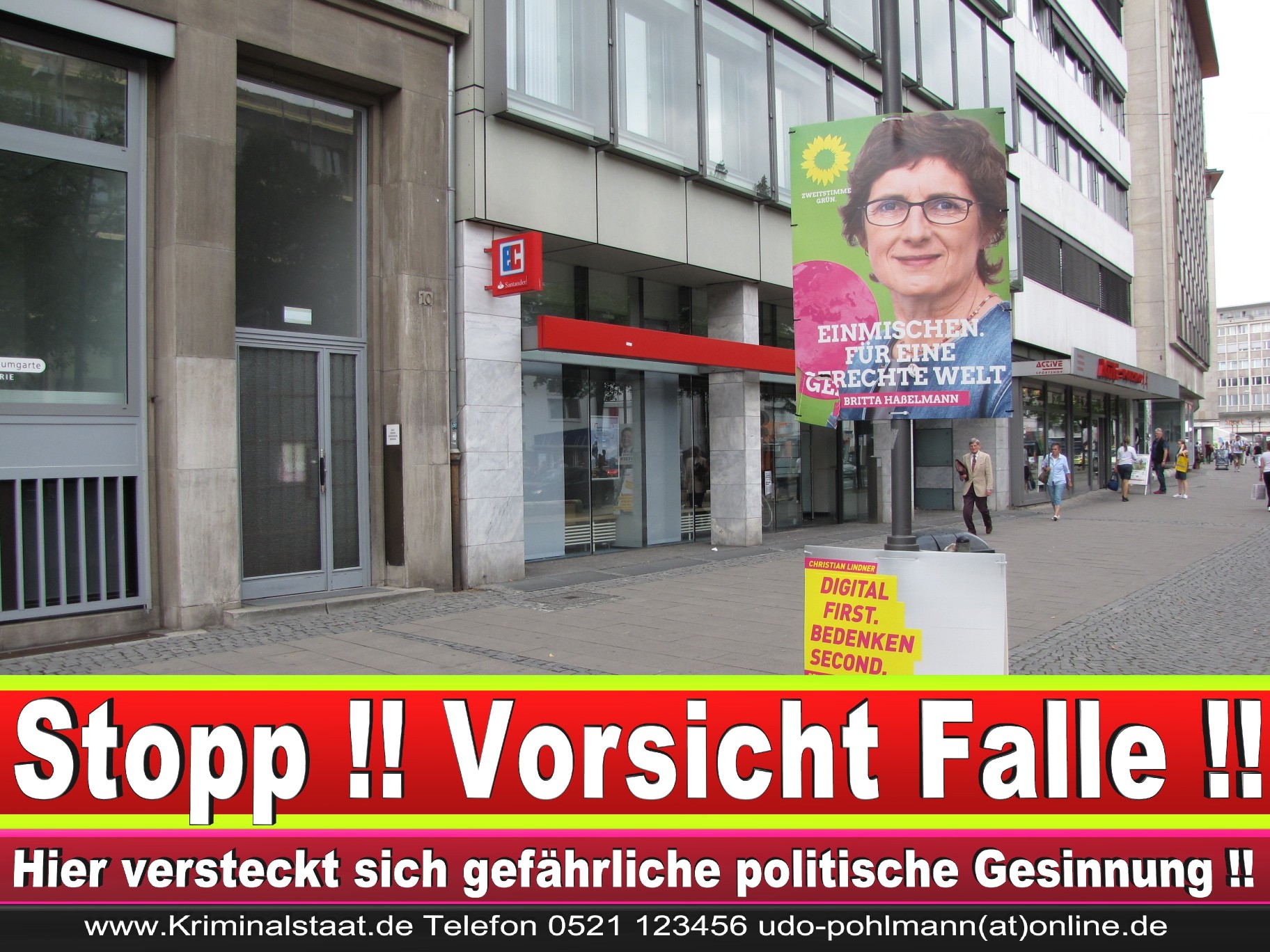 Wahlwerbung Wahlplakate Landtagswahl 2019 Europawahl CDU SPD FDP 2021 (32)