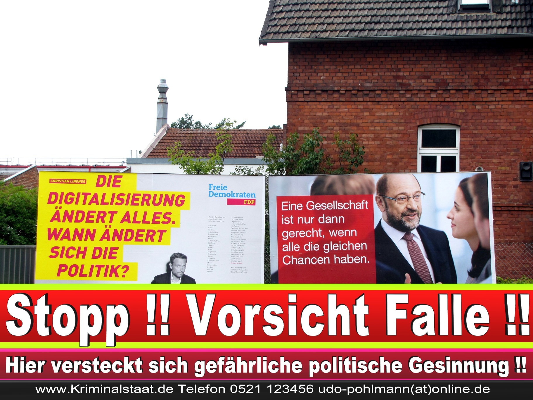 Wahlwerbung Wahlplakate Landtagswahl 2019 Europawahl CDU SPD FDP 2021 (57)