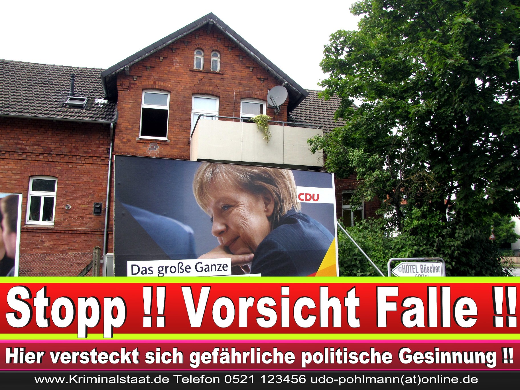 Wahlwerbung Wahlplakate Landtagswahl 2019 Europawahl CDU SPD FDP 2021 (79)