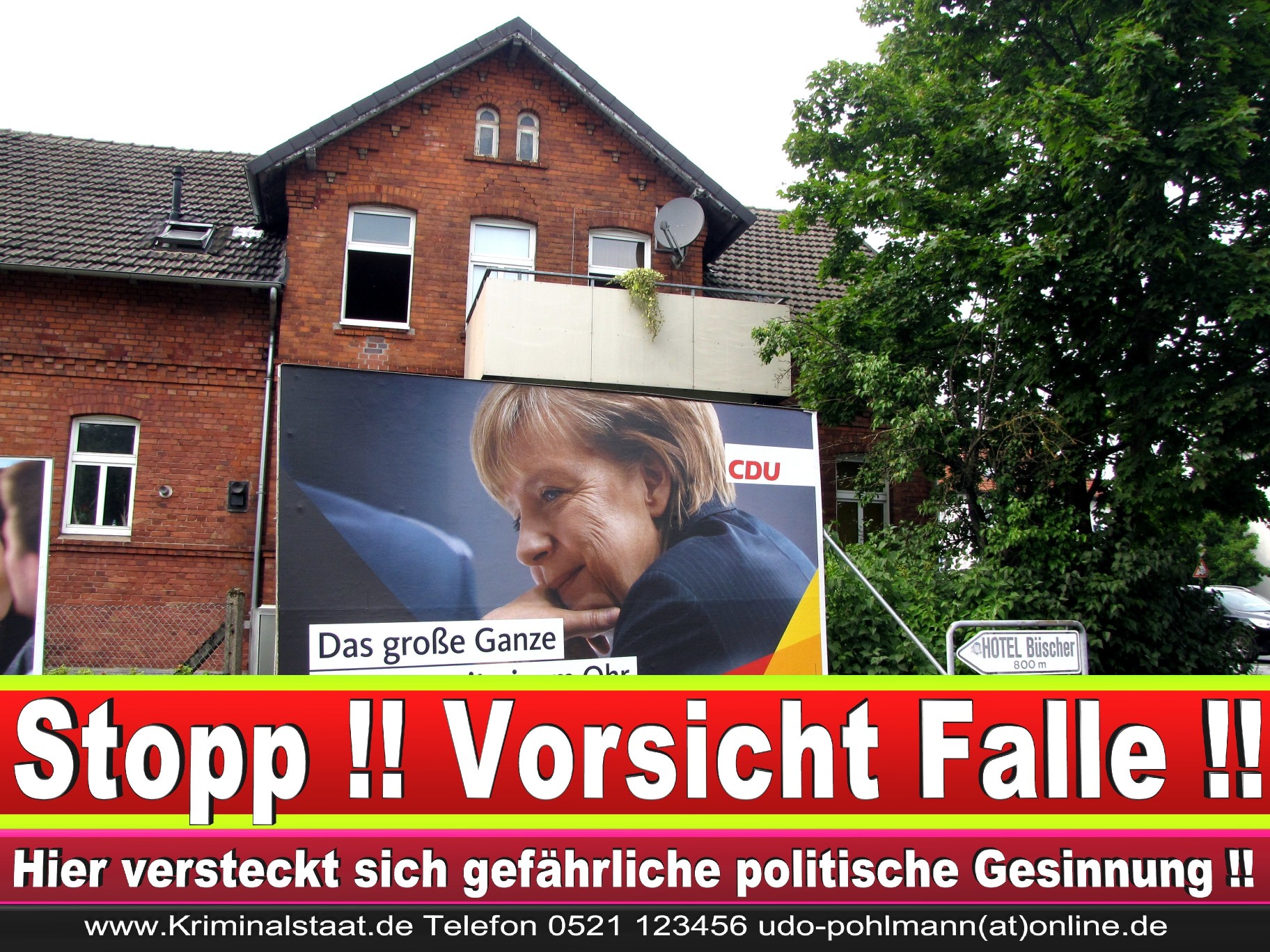 Wahlwerbung Wahlplakate Landtagswahl 2019 Europawahl CDU SPD FDP 2021 (80)