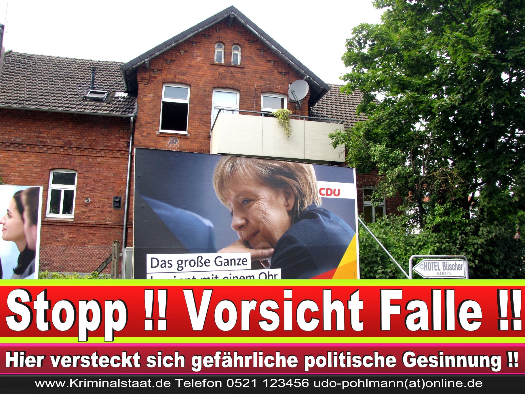 Wahlwerbung Wahlplakate Landtagswahl 2019 Europawahl CDU SPD FDP 2021 (81)