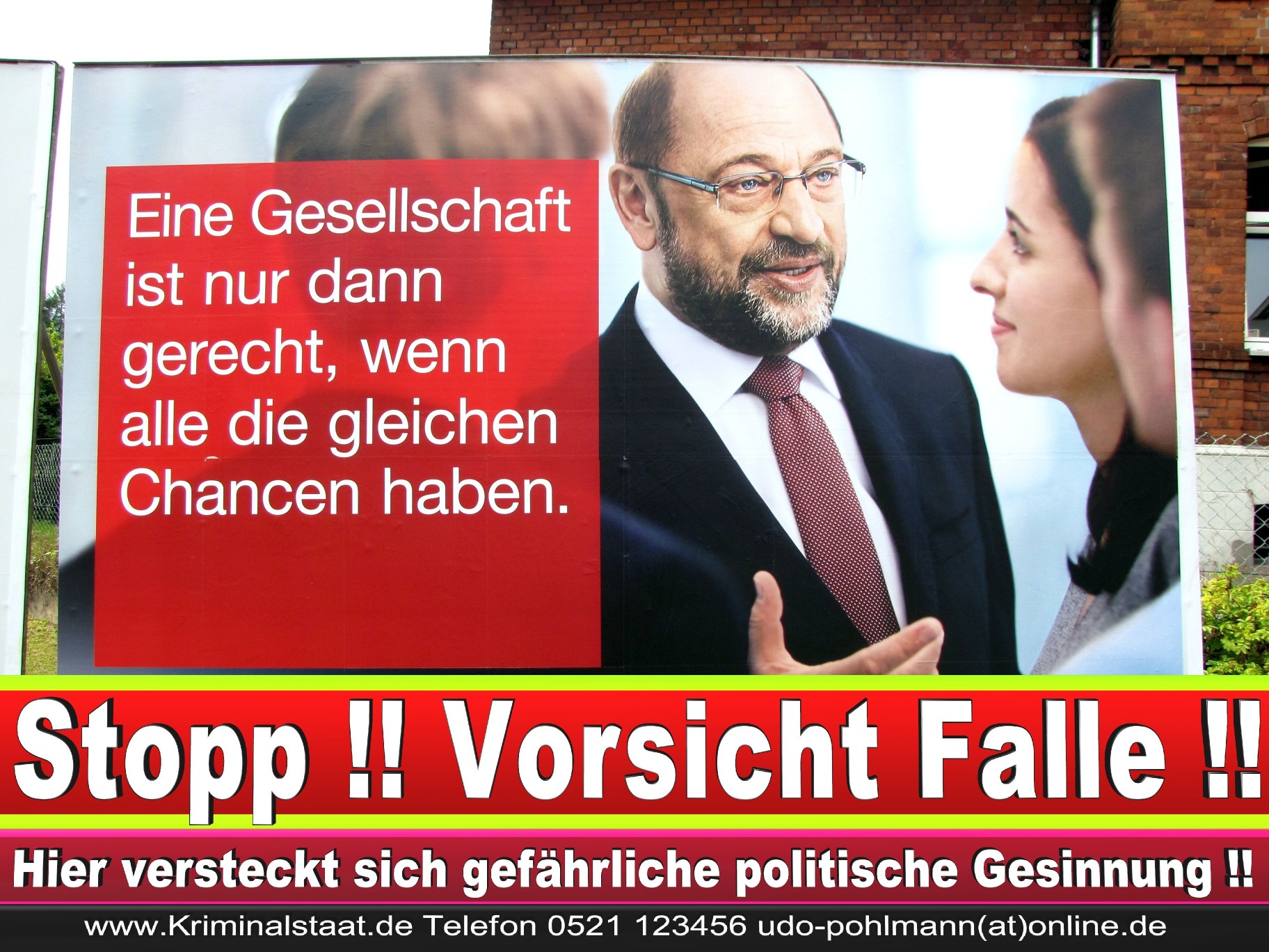 Wahlwerbung Wahlplakate Landtagswahl 2019 Europawahl CDU SPD FDP 2021 (90)