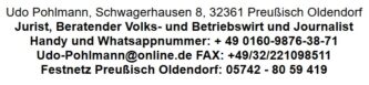 IMPRESSUM Schwagerhausen 8
